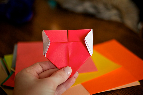 Origami Hearts 55