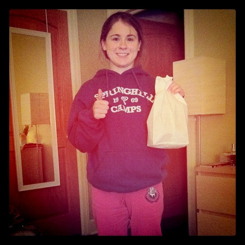 3 am donut run in my pjs